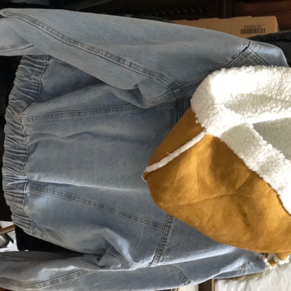 Denim sherpa jacket - Picture 4 of 7